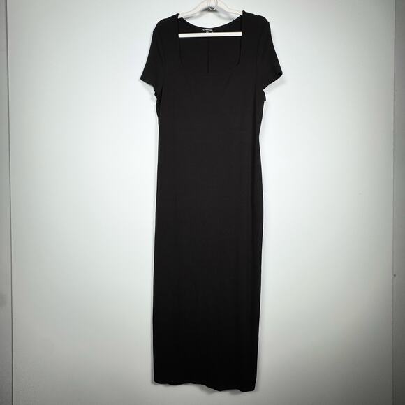 Bebe Dresses & Skirts - Bebe Bodycon Maxi Dress Size XL Chic    Bold Glam Goth